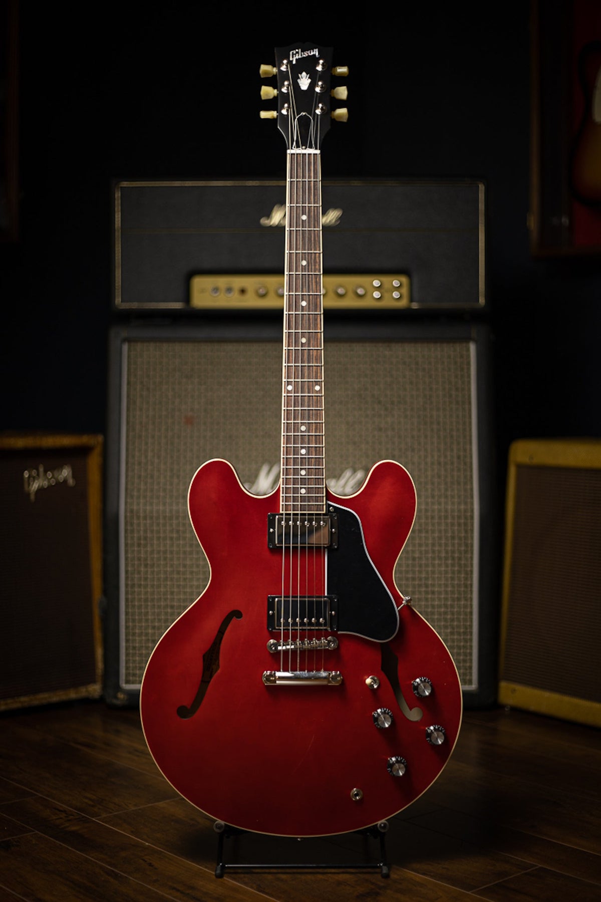 Gibson ES-335 Satin Electric Guitar - Satin Cherry