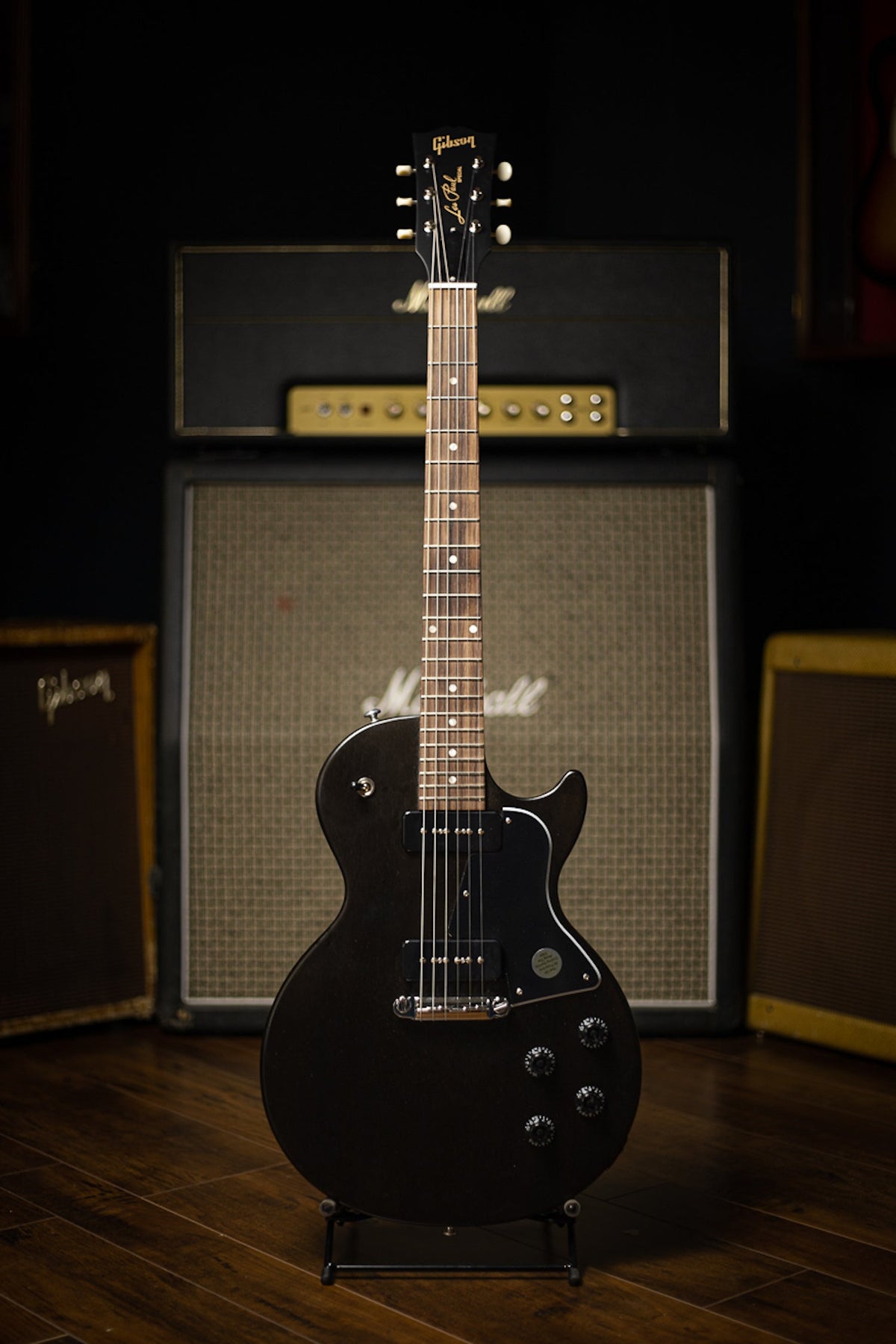 Gibson Les Paul Special Tribute P-90 Electric Guitar - Ebony Satin