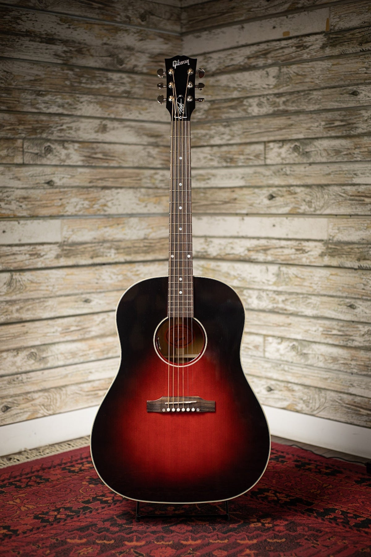 Gibson Slash J-45 Acoustic-Electric Guitar - Vermillion Burst