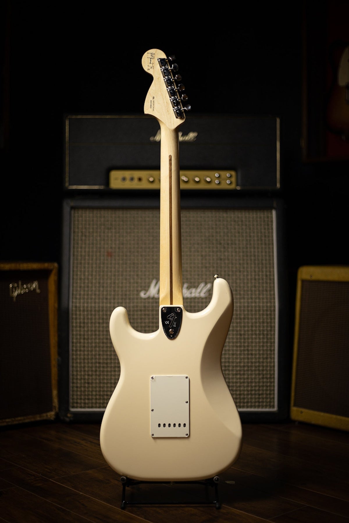Fender Stratocaster Albert Hammond Jr Electric Guitar - Olympic White