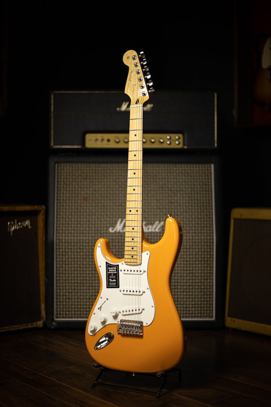 Fender Stratocaster Player Series Left Handed Electric Guitar - Capri Orange