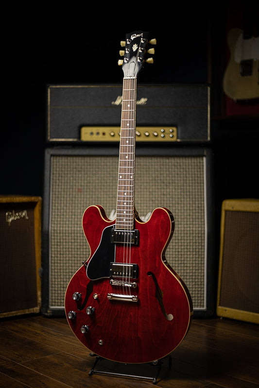 Gibson ES-335 Left Handed Electric Guitar - Sixties Cherry