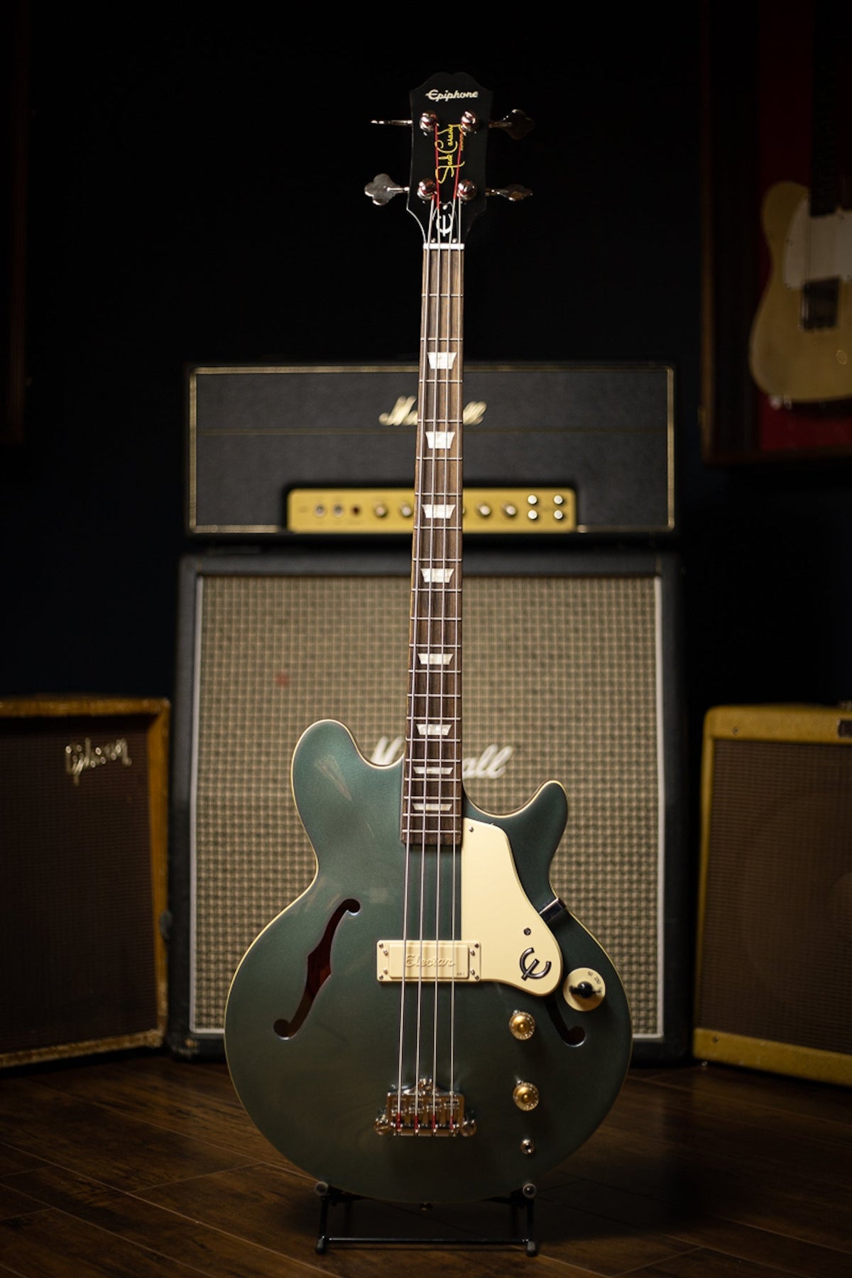 Epiphone Jack Casady Signature Bass - Faded Pelham Blue