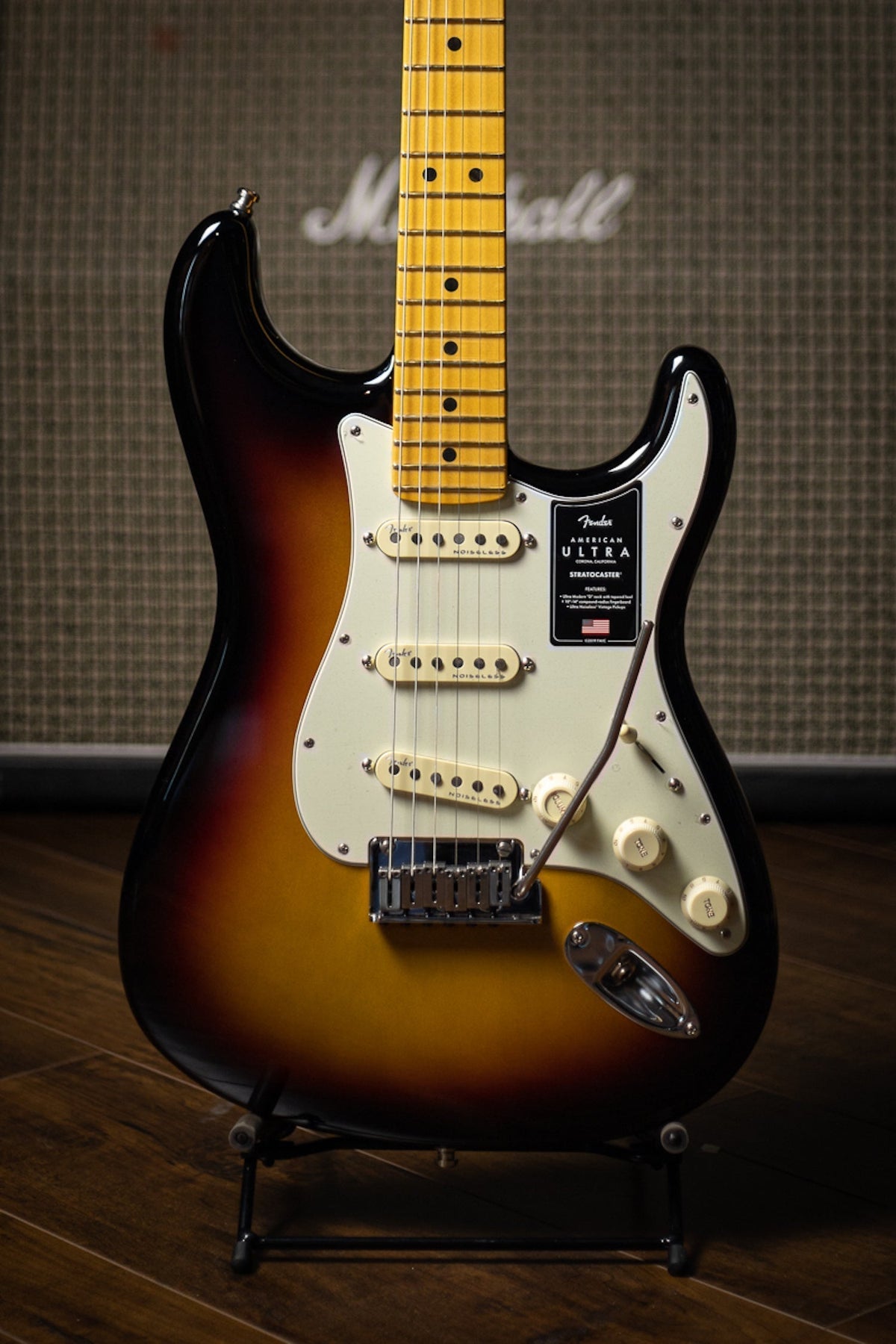 Fender American Ultra Stratocaster Electric Guitar - Ultraburst
