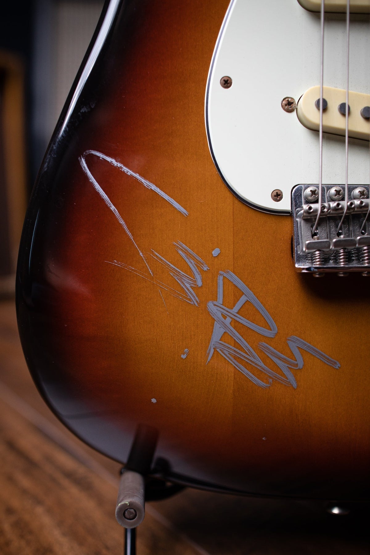 1990’s Fender Stratocaster Electric Guitar [Signed by Cream] - Sunburst