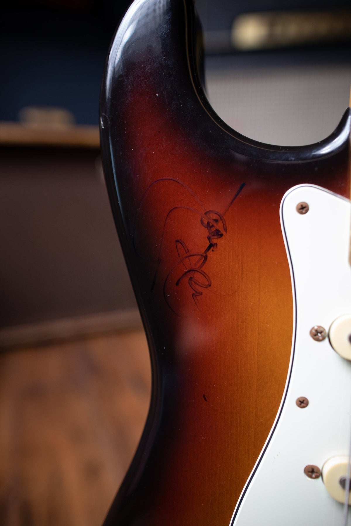 1990’s Fender Stratocaster Electric Guitar [Signed by Cream] - Sunburst