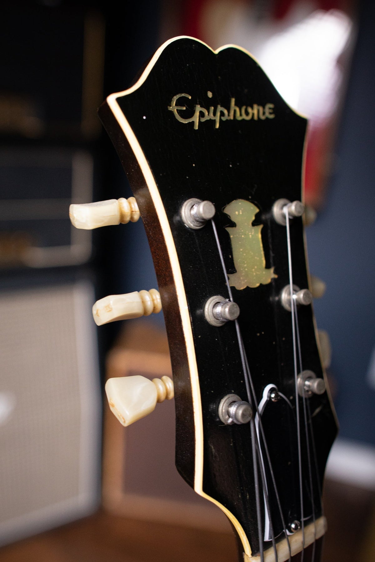 1964 Epiphone Triumph Electric Guitar - Tinted Dark Natural