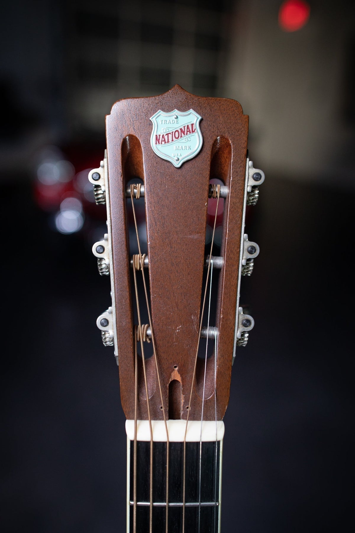 Used National Reso-phonic Style 1 Tri-Cone Resonator Acoustic Guitar - Nickel