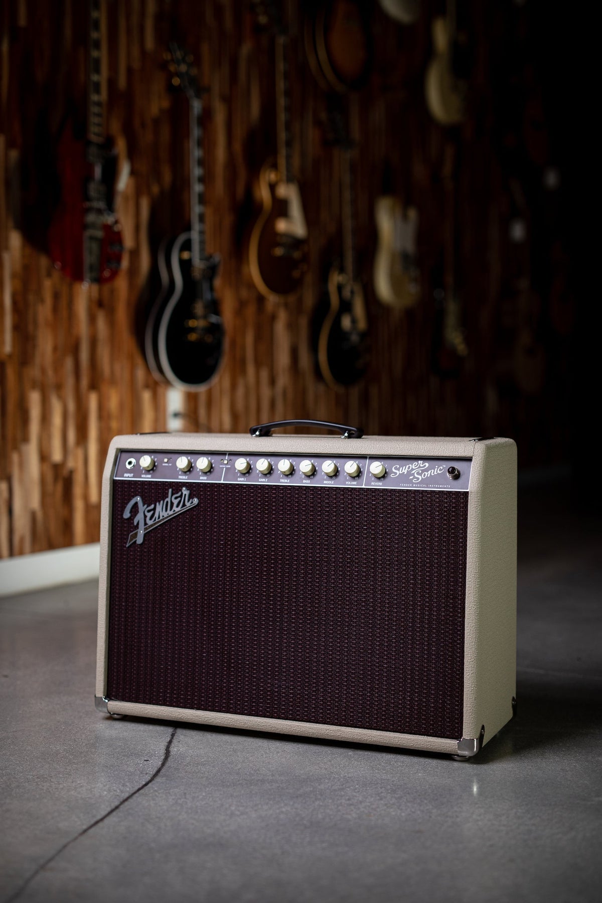 Fender Super-Sonic 22, 22 Watt 1x12" Combo Amp - Blonde