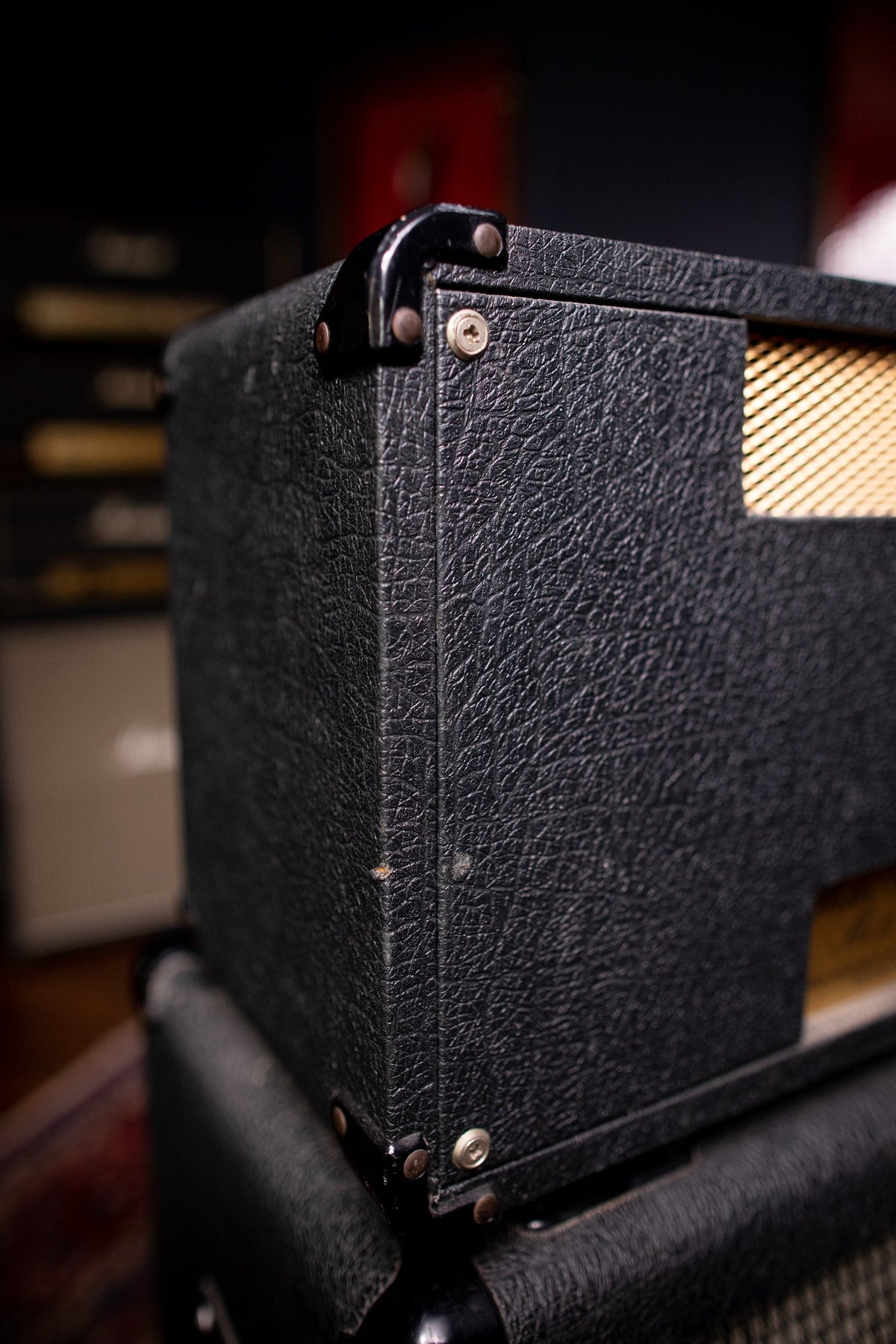 1980 Marshall JMP 50 MKII Tube Head and Basketweave 1960A Extension Cabinet