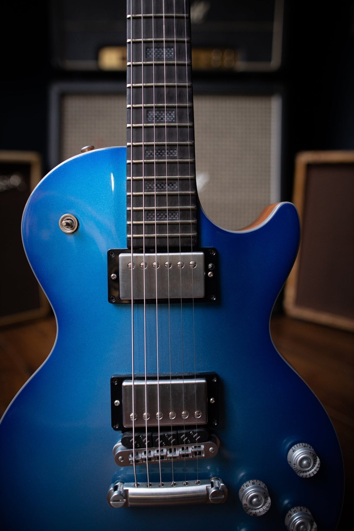 2006 Gibson Les Paul HD.6X Pro Electric Guitar - Blue