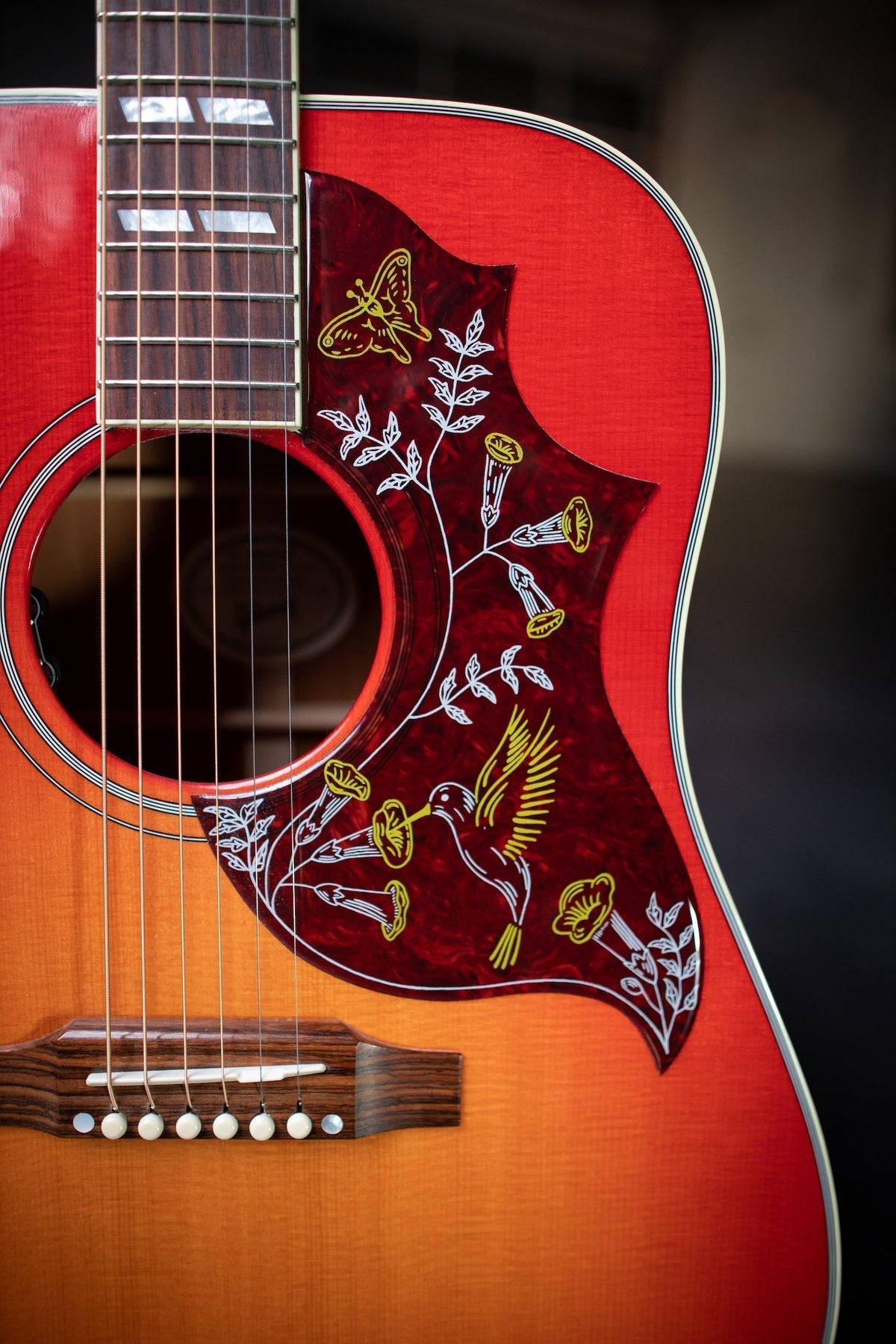 Gibson Hummingbird Standard Acoustic-Electric - Vintage Cherry Sunburst