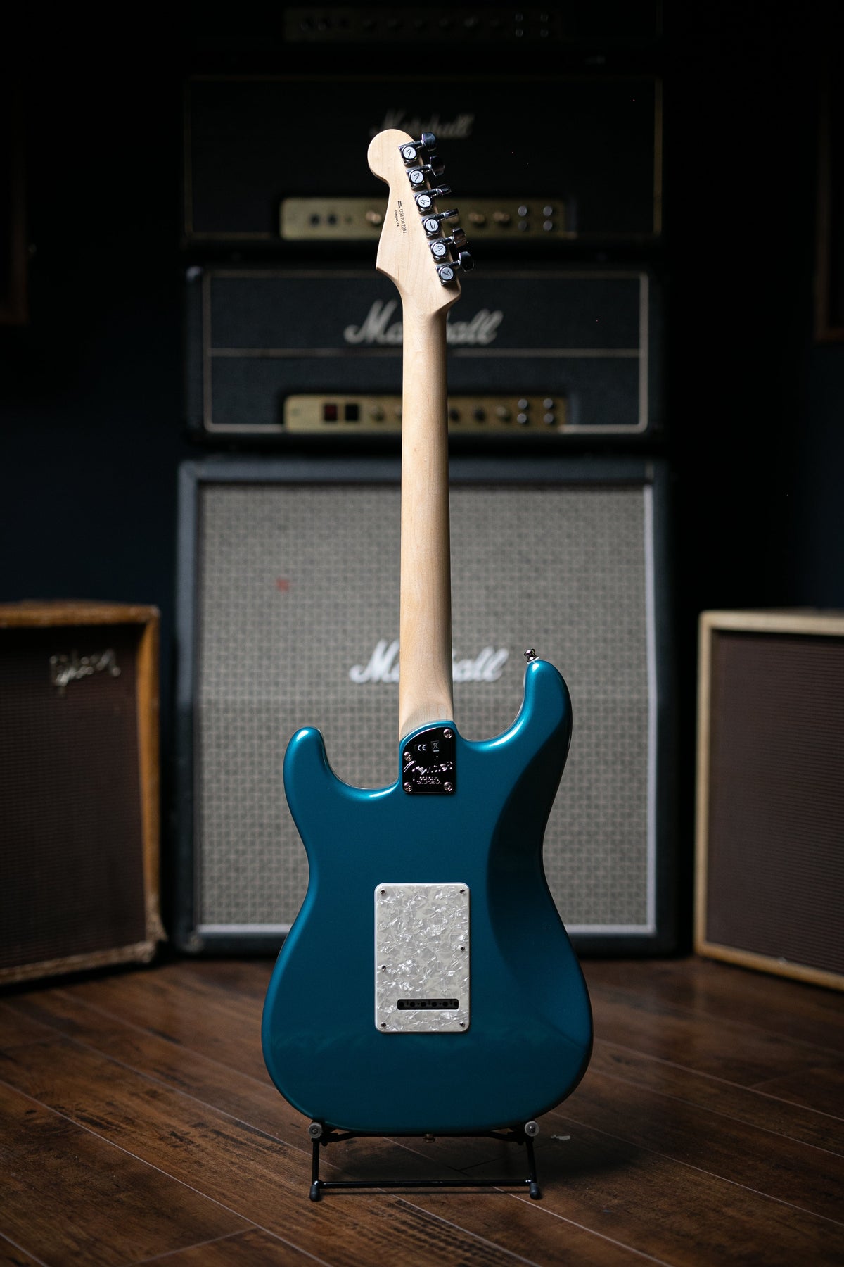 Fender American Elite Stratocaster Electric Guitar - Ocean Turquoise