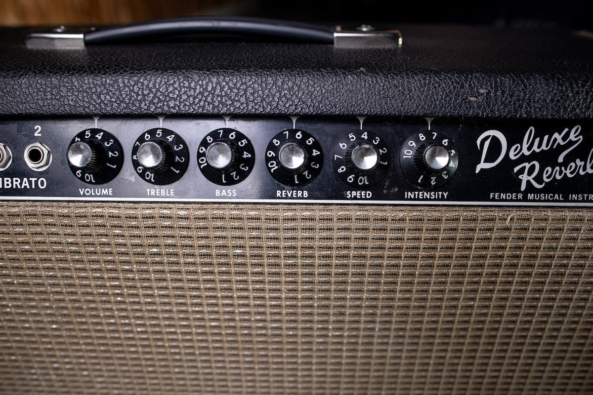 1965 Fender Deluxe Reverb Combo Amp