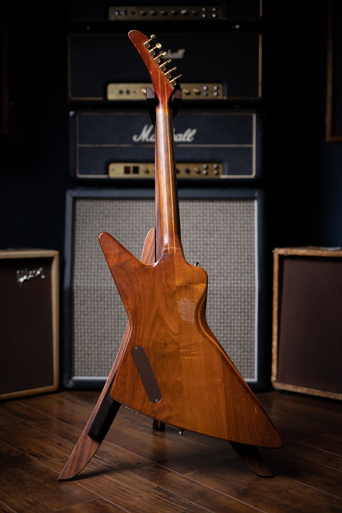 1980 Gibson Explorer E2 Electric Guitar - Natural