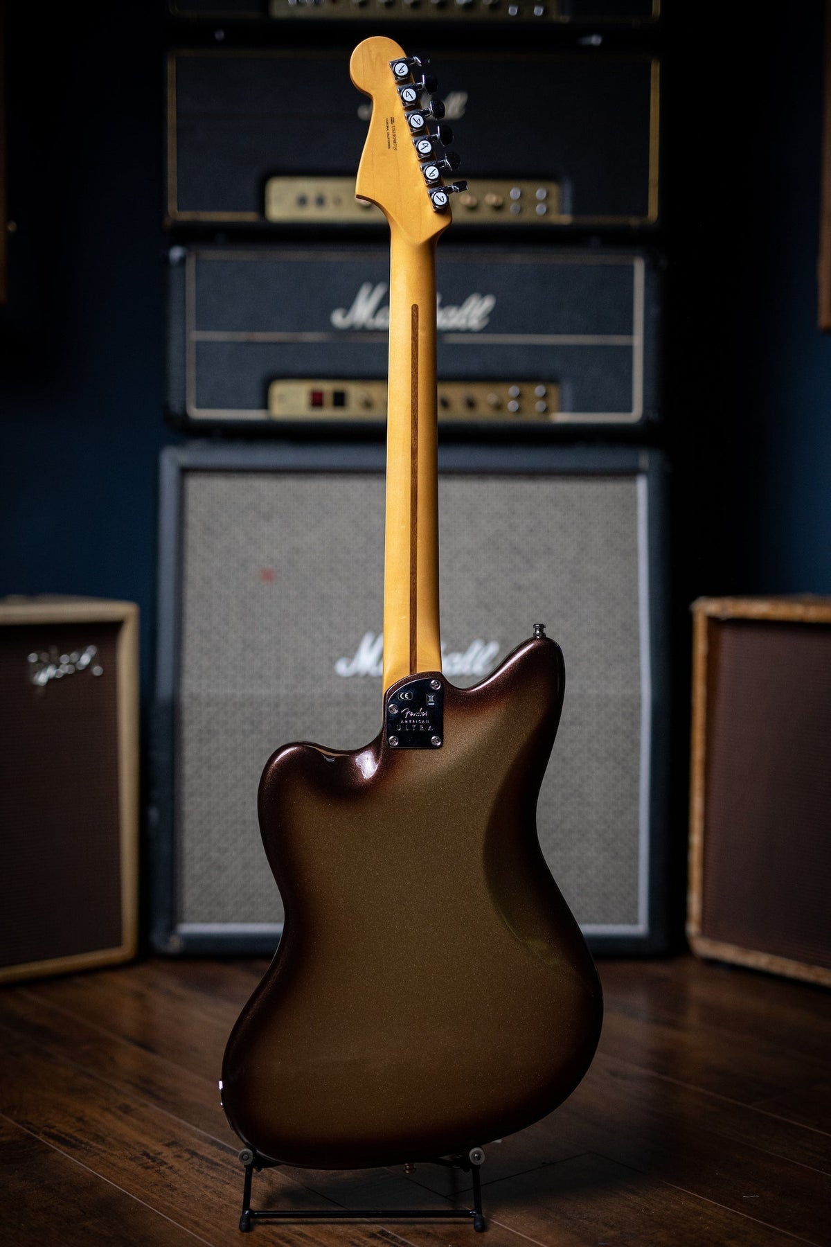 Fender American Ultra Jazzmaster Electric Guitar - Mocha Burst