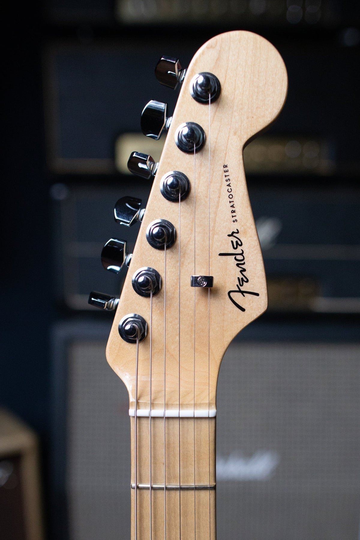Fender American Elite Stratocaster Electric Guitar - Olympic Pearl