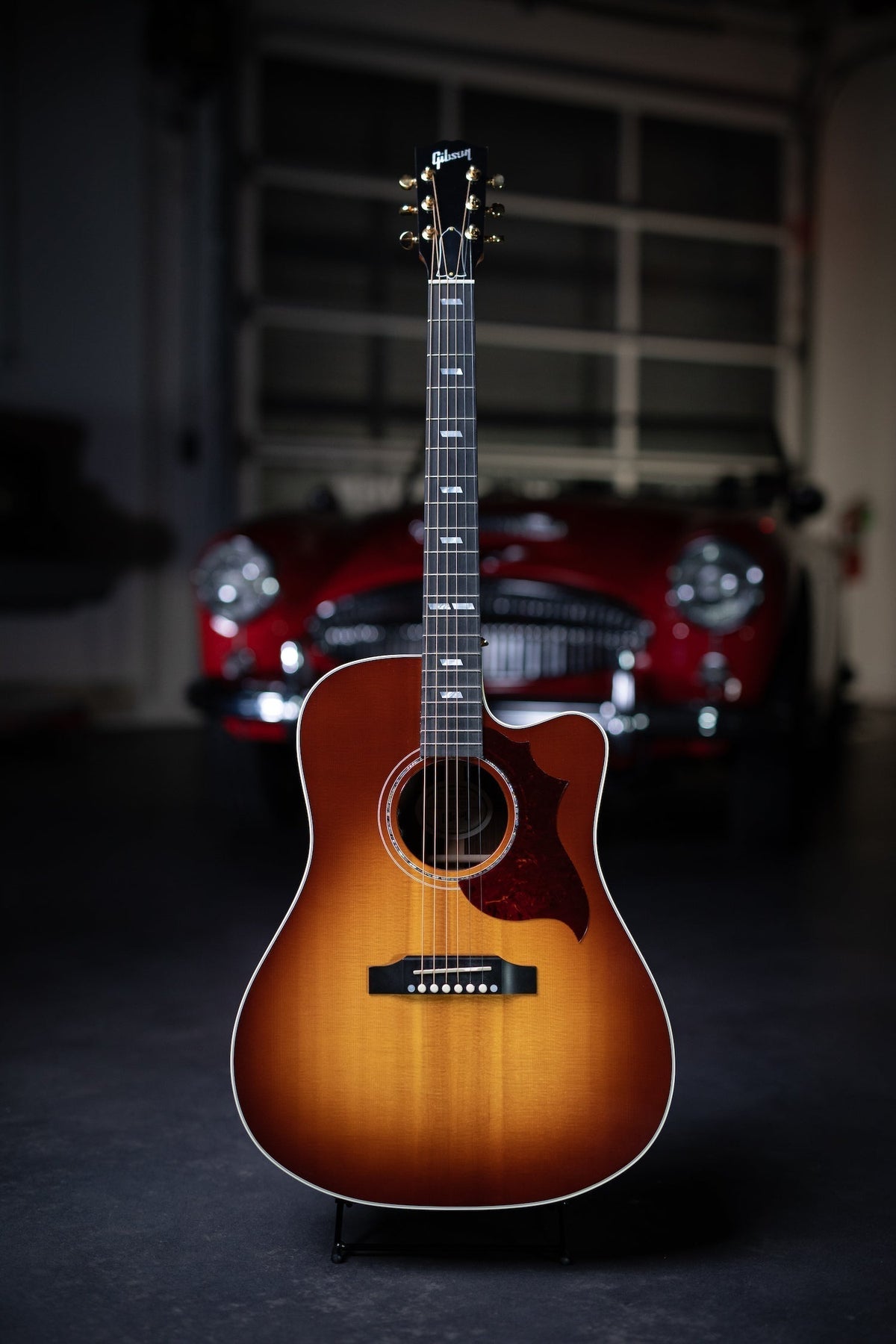 Gibson Hummingbird Rosewood M Acoustic-Electric - Rosewood Sunburst