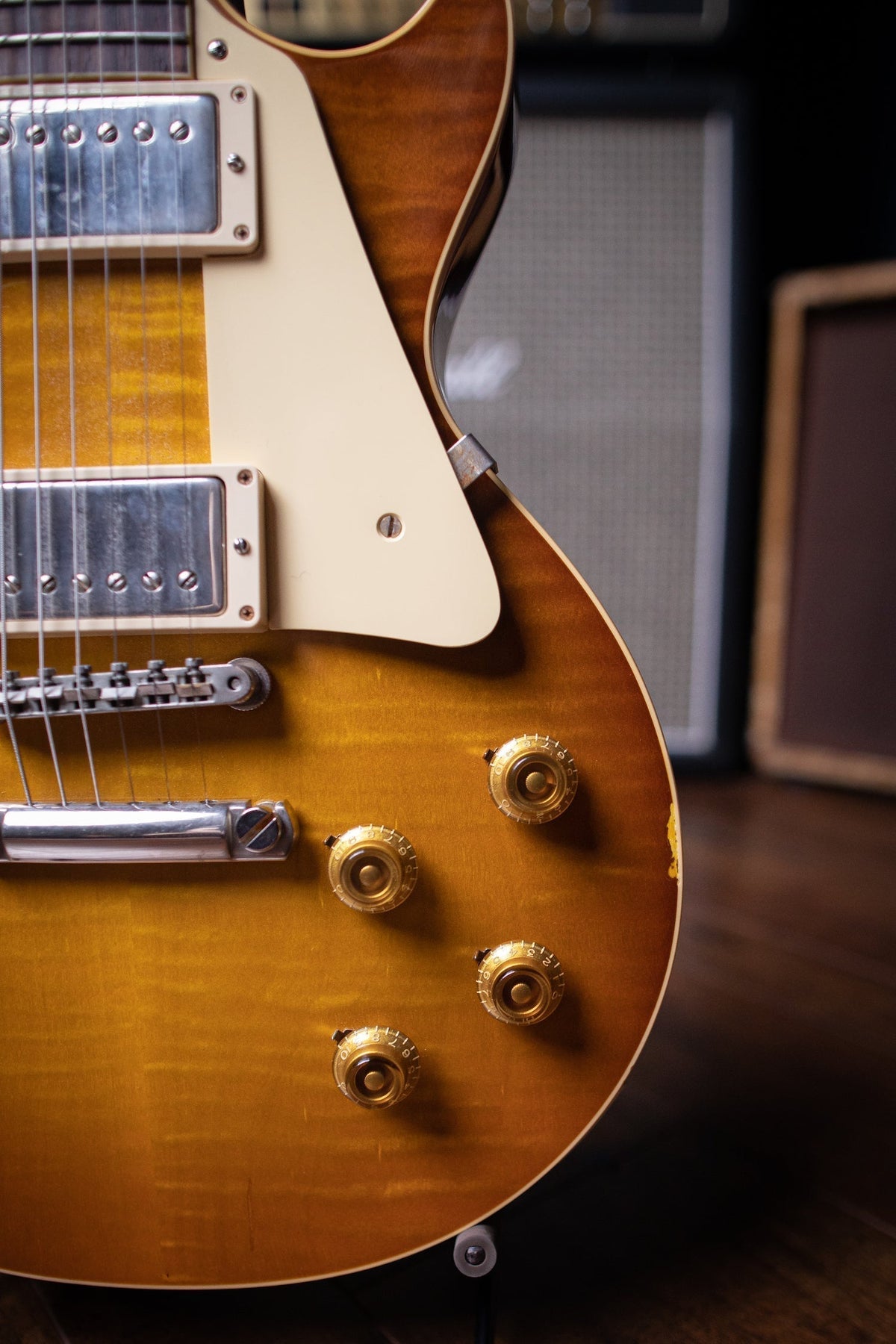 2018 Gibson Custom Shop 1958 Les Paul Reissue R8 Electric Guitar - Lemon Burst