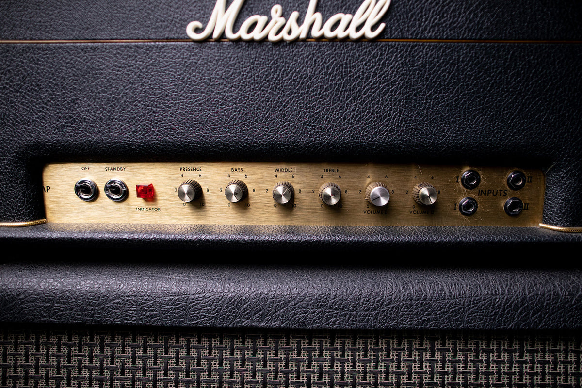 1974 Marshall JMP 50 / 1987 Tube Head