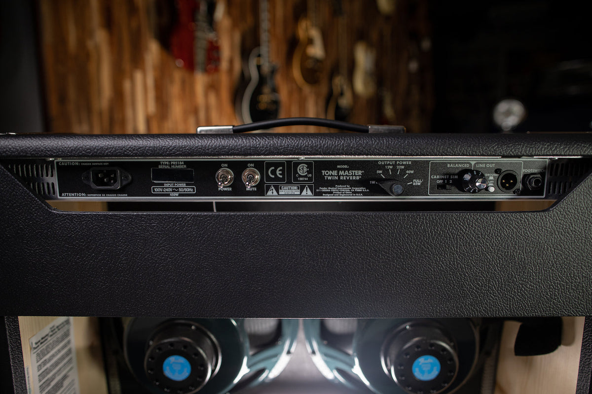 Fender Tone Master Twin Reverb 200 Watt 2x12” Combo Amp