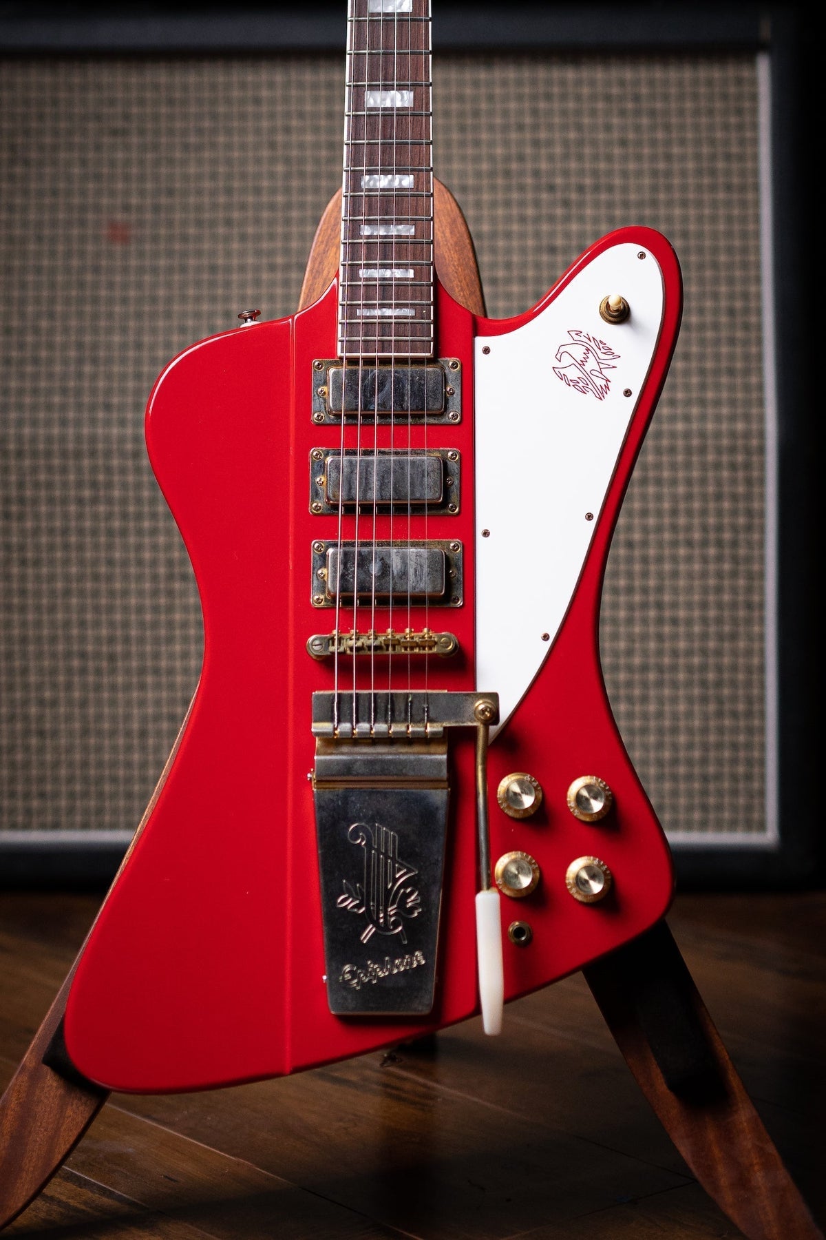 2002 Epiphone Firebird VII Electric Guitar - Red