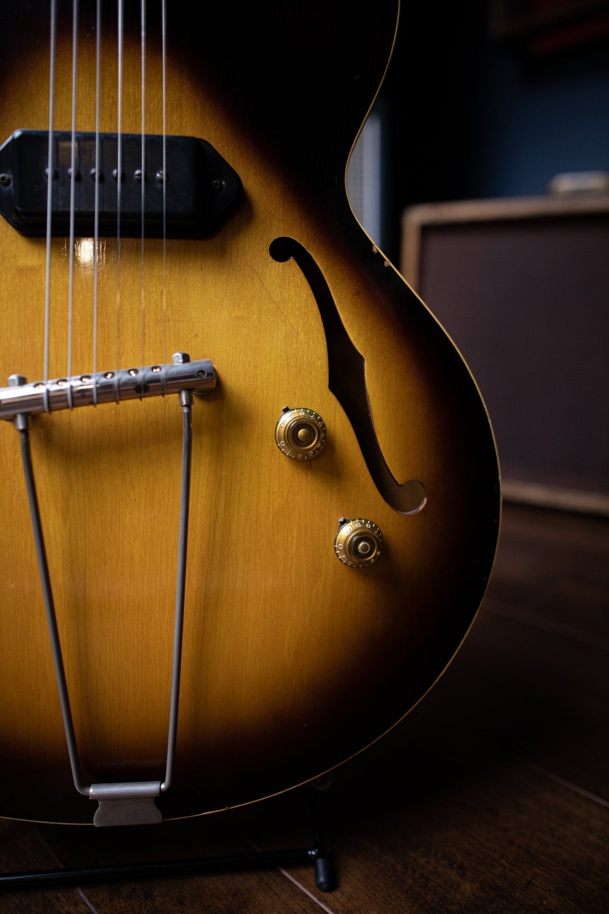 1955 Gibson ES-225T Electric Guitar - Sunburst