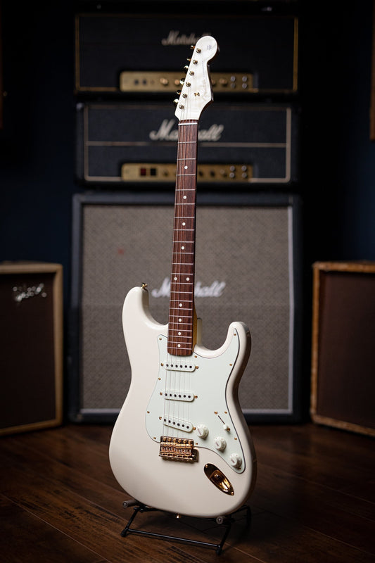 Fender Stratocaster LTD "Daybreak" MIJ Electric Guitar - Olympic White