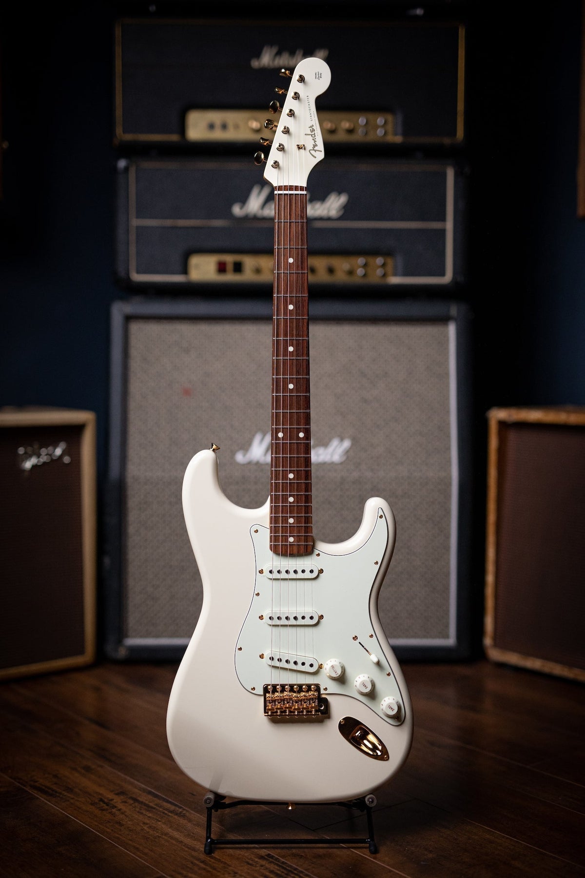 Fender Stratocaster LTD "Daybreak" MIJ Electric Guitar - Olympic White