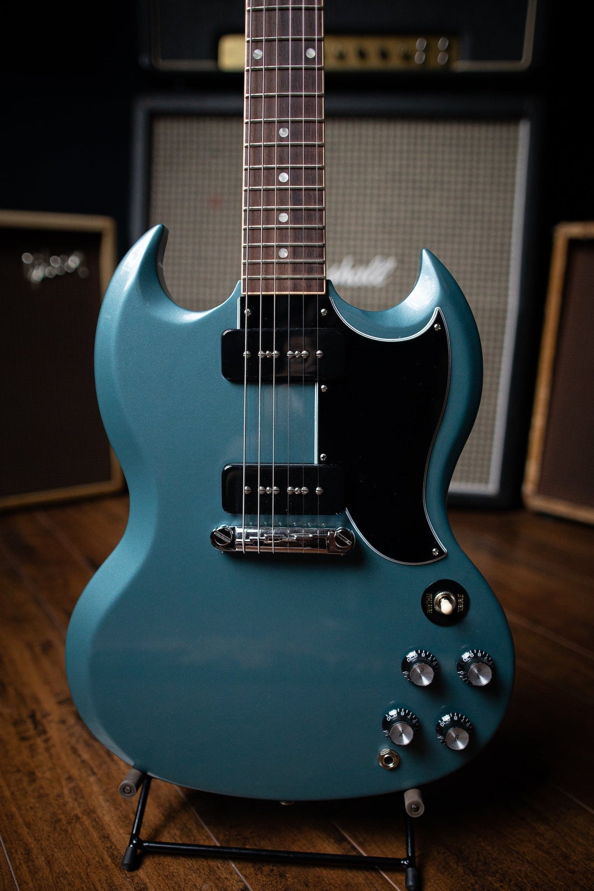 Gibson SG Special Electric Guitar - Faded Pelham Blue