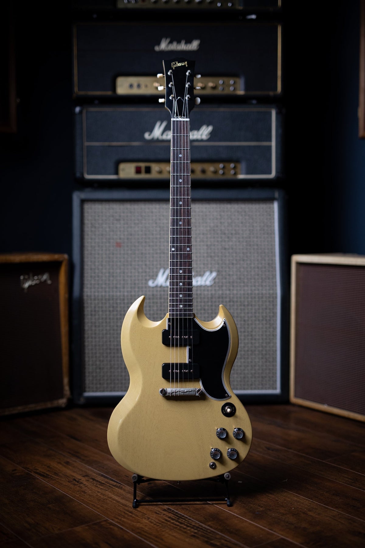 Gibson Custom Shop '63 SG Special Reissue Electric Guitar - VOS TV Yellow