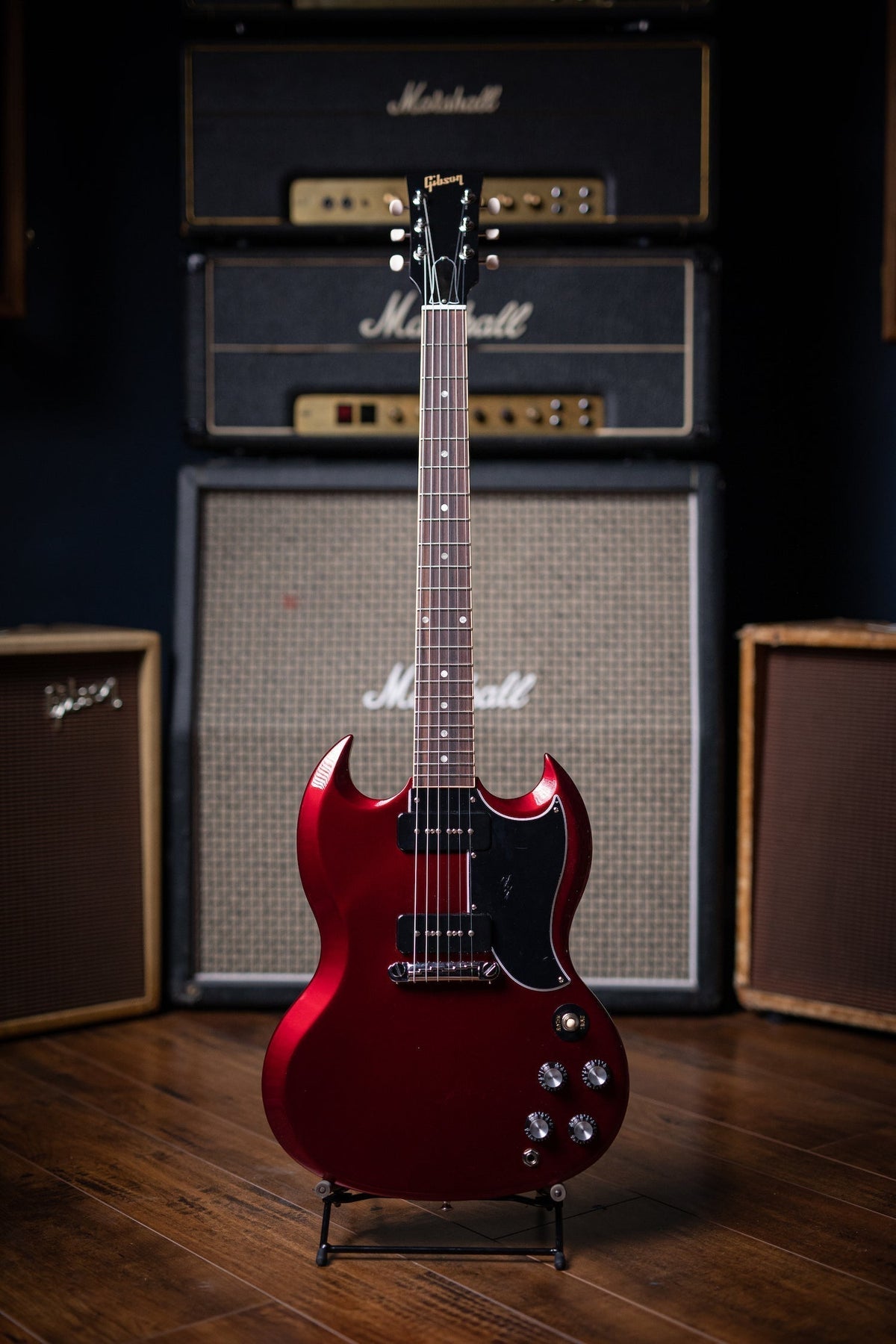 Gibson SG Special Electric Guitar - Vintage Sparkling Burgundy
