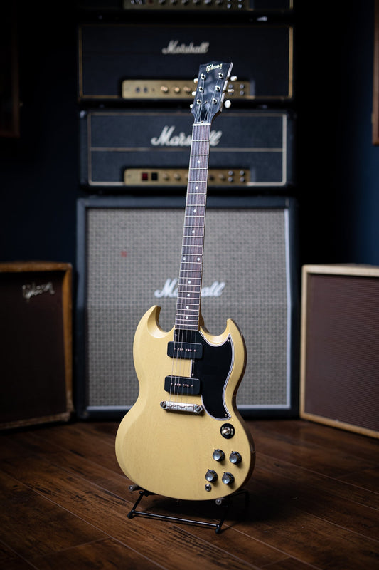 Gibson Custom Shop '63 SG Special Reissue Electric Guitar - VOS TV Yellow