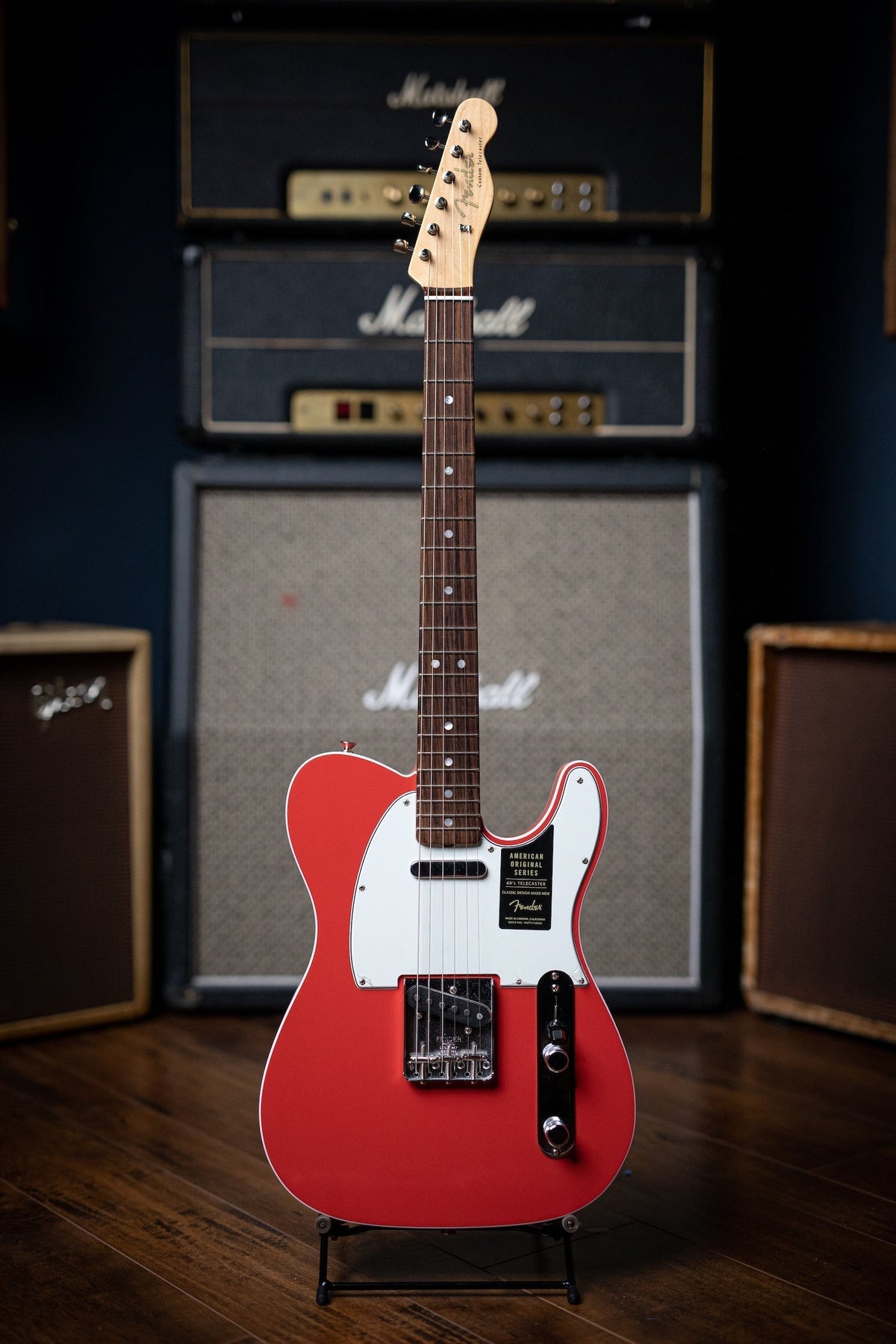 Fender American Original ‘60s Telecaster Electric Guitar - Fiesta Red