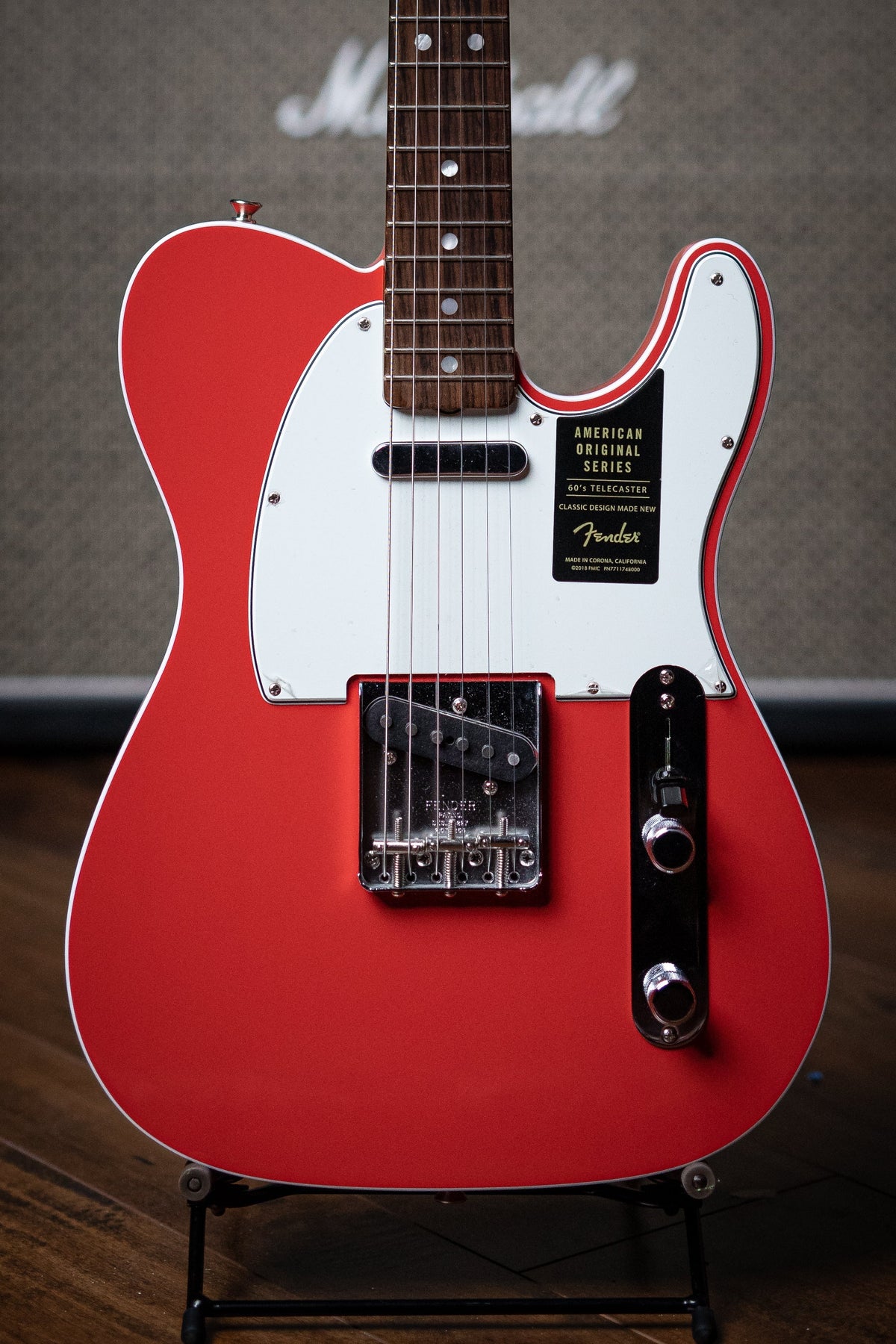 Fender American Original ‘60s Telecaster Electric Guitar - Fiesta Red