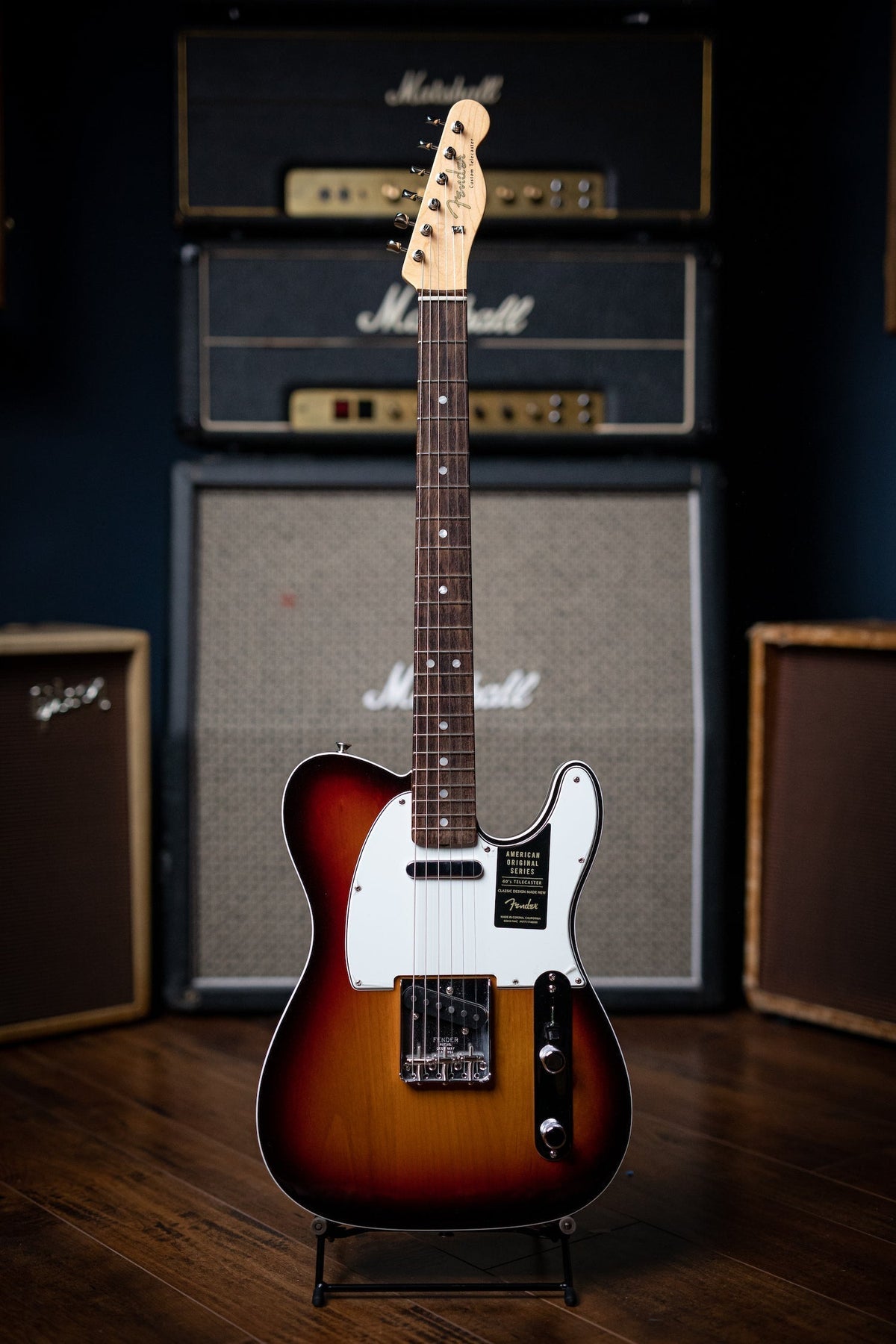 Fender American Original ‘60s Telecaster Electric Guitar - 3 Color Sunburst
