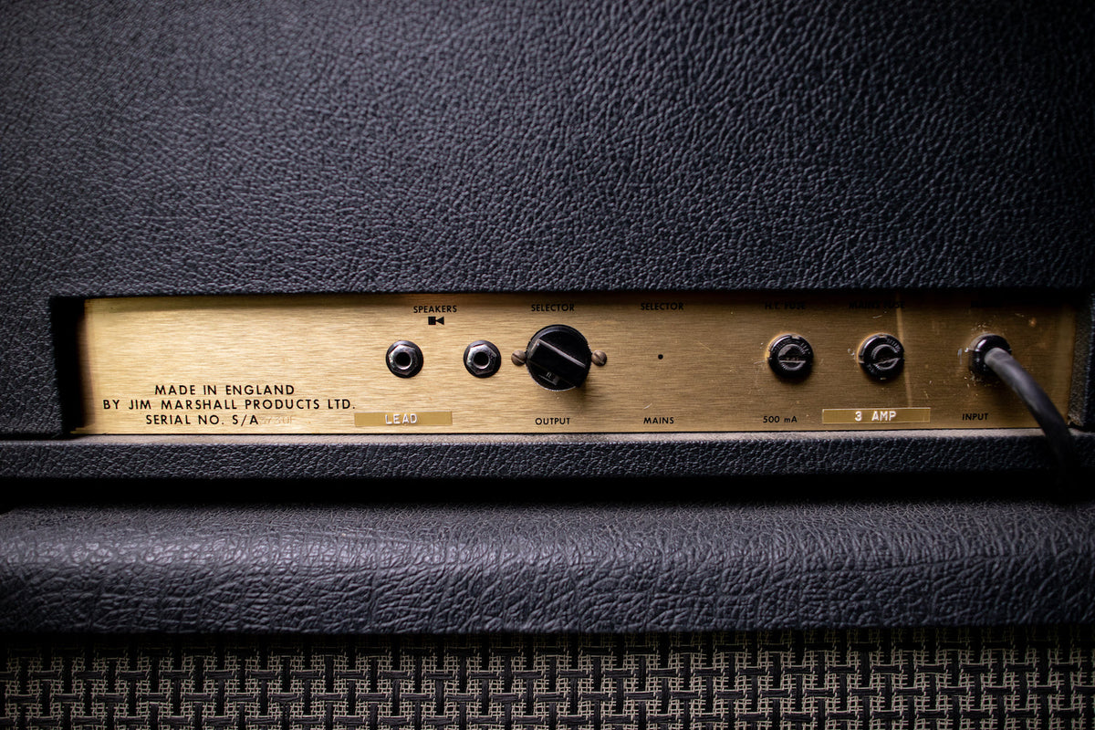 1974 Marshall JMP 50 / 1987 Tube Head