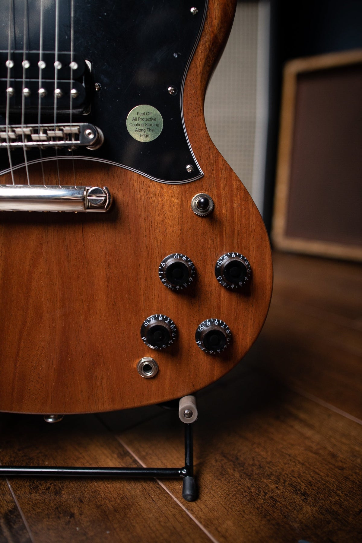 Gibson SG Tribute Electric Guitar - Natural Walnut