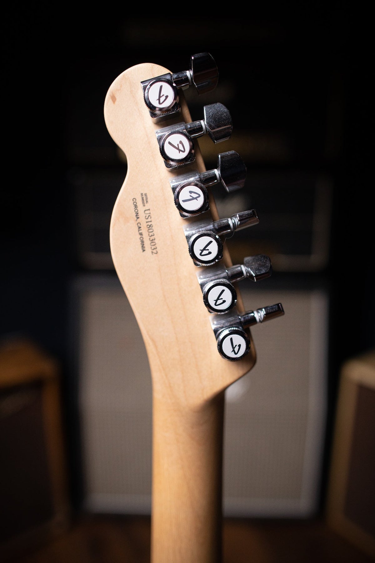 Fender American Elite Telecaster Electric Guitar - Champagne