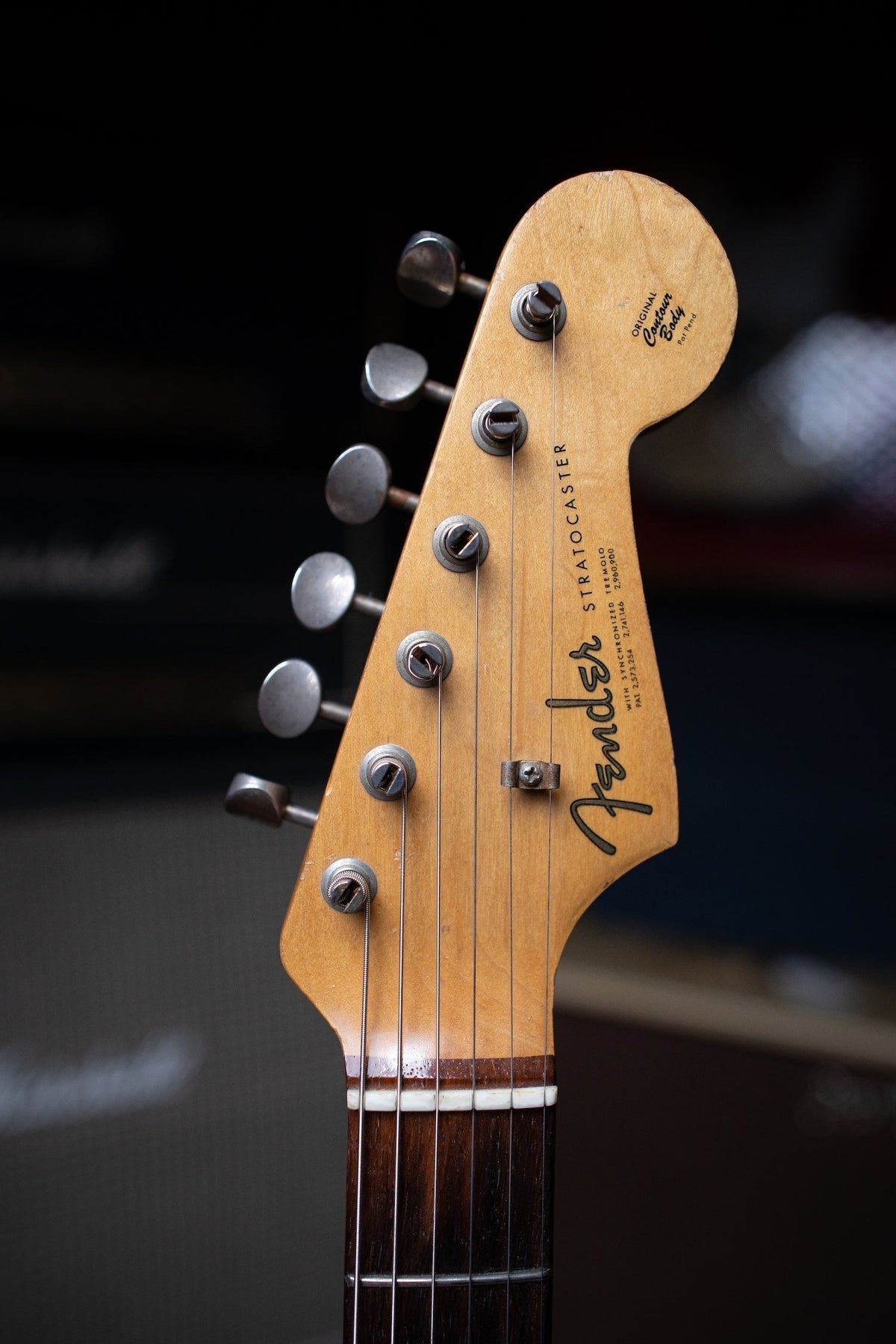 1963 Fender Partscaster Electric Guitar - Sunburst