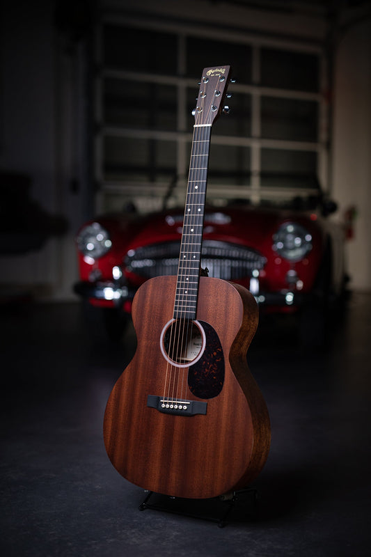 Martin 000-10E Acoustic-Electric Guitar - Natural Sapele