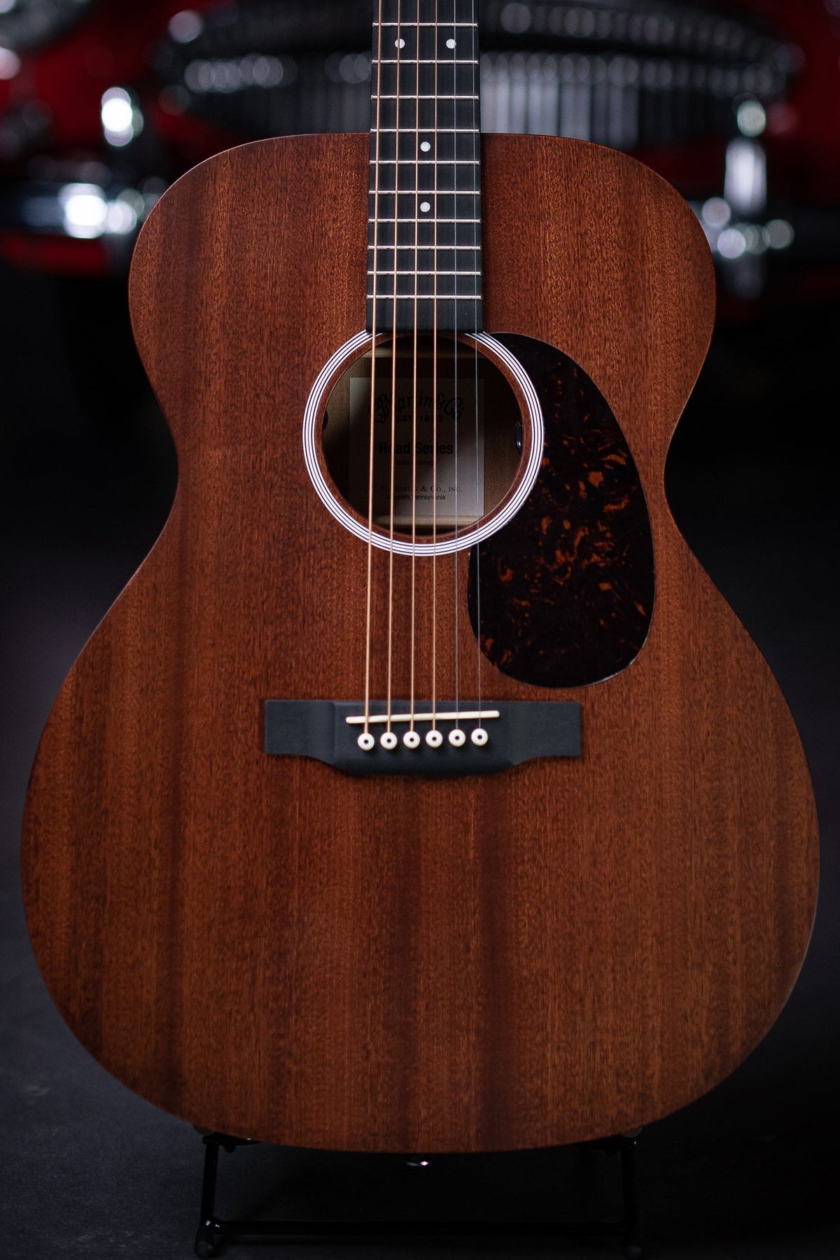 Martin 000-10E Acoustic-Electric Guitar - Natural Sapele