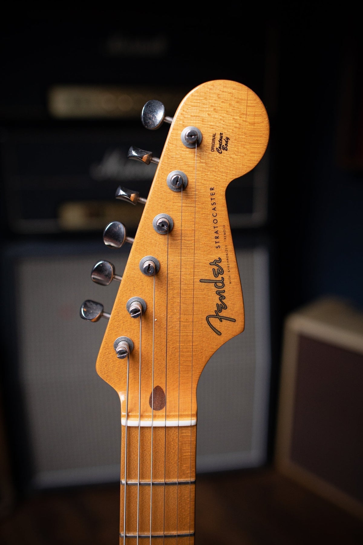 2005 Fender Stratocaster Eric Johnson Artist Series Electric Guitar - Vintage Burst