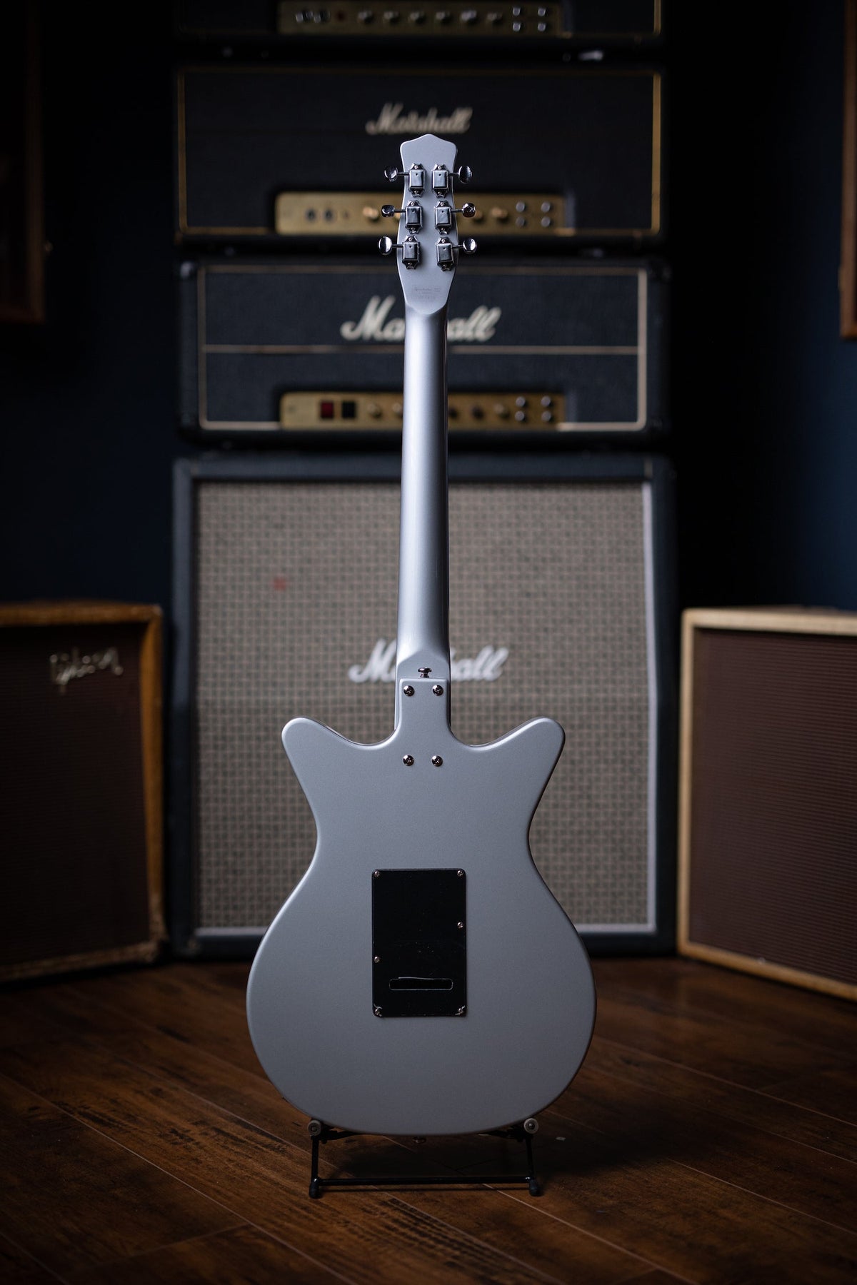 Danelectro ‘59XT Electric Guitar - Silver/Red
