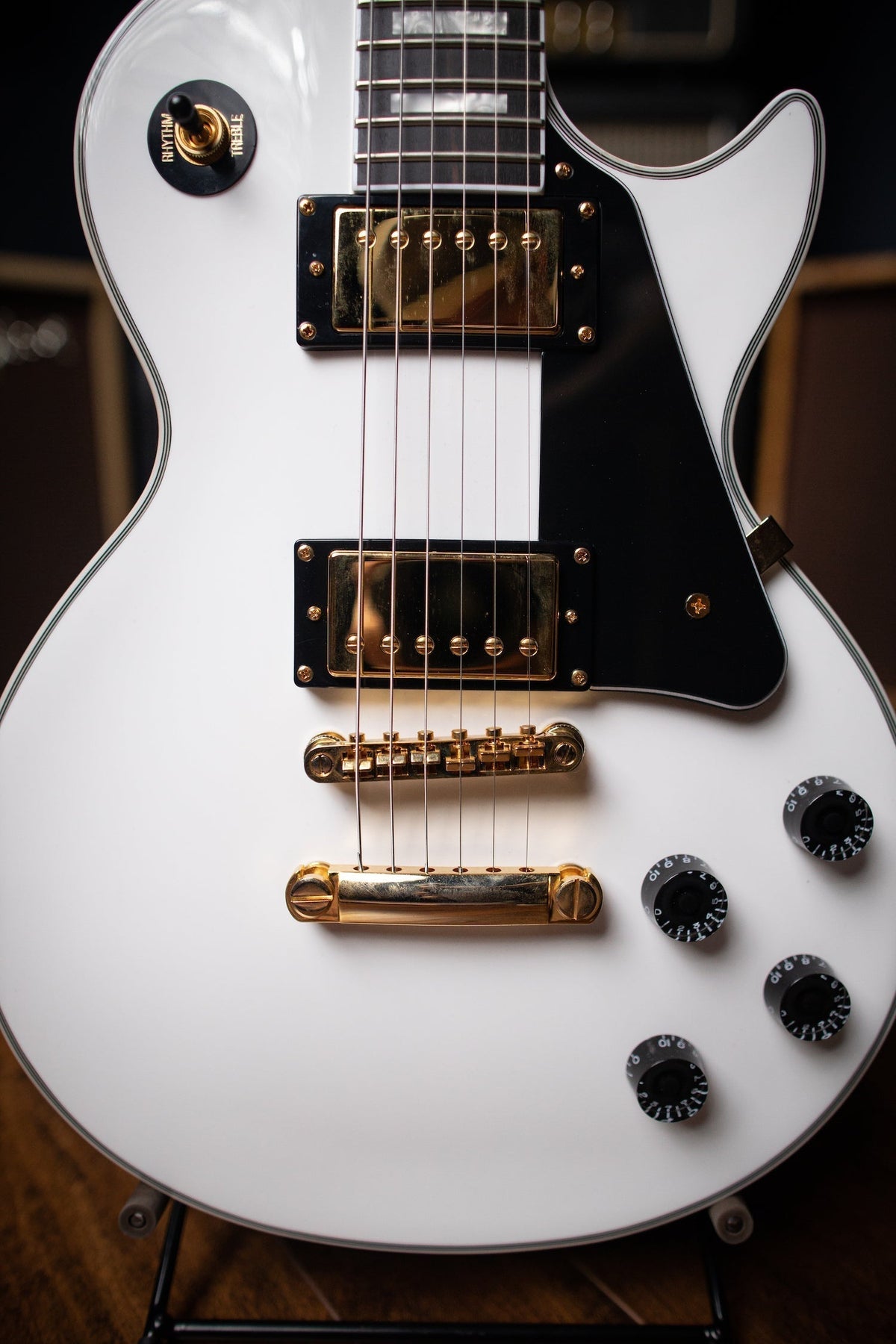 Epiphone Les Paul Custom Pro Electric Guitar - Alpine White