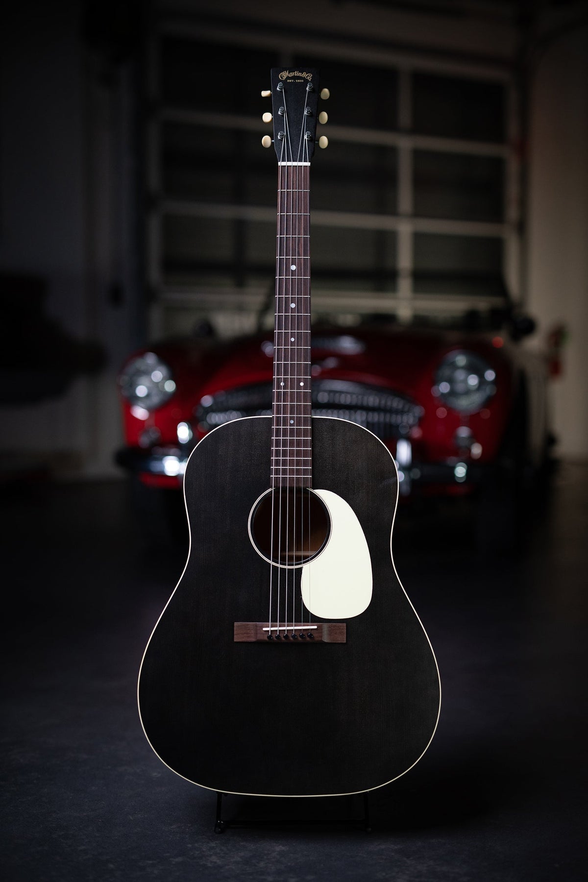 Martin DSS-17 Acoustic Guitar - Black Smoke