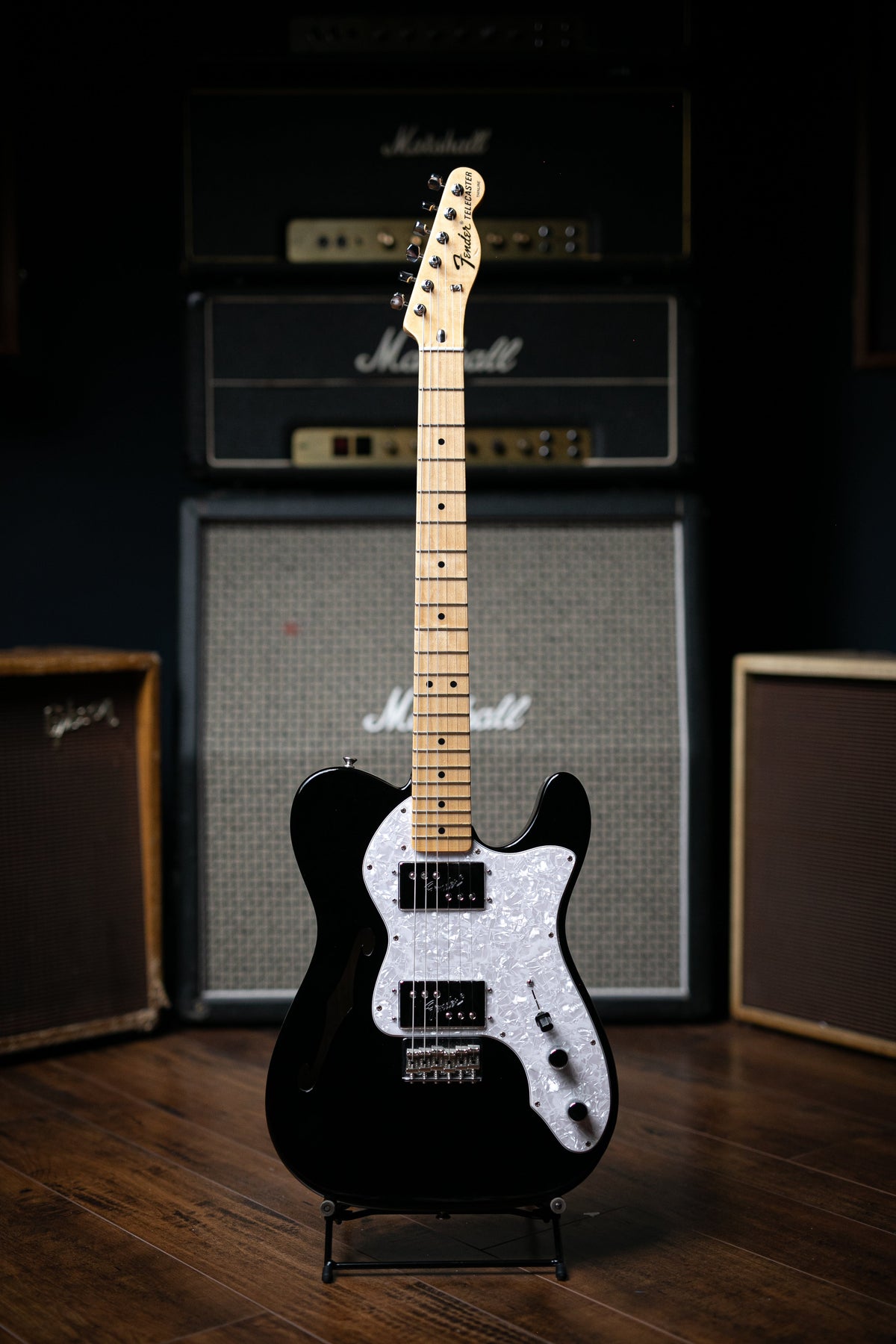 2017 Fender Telecaster Thinline ’72 RI Electric Guitar - Black