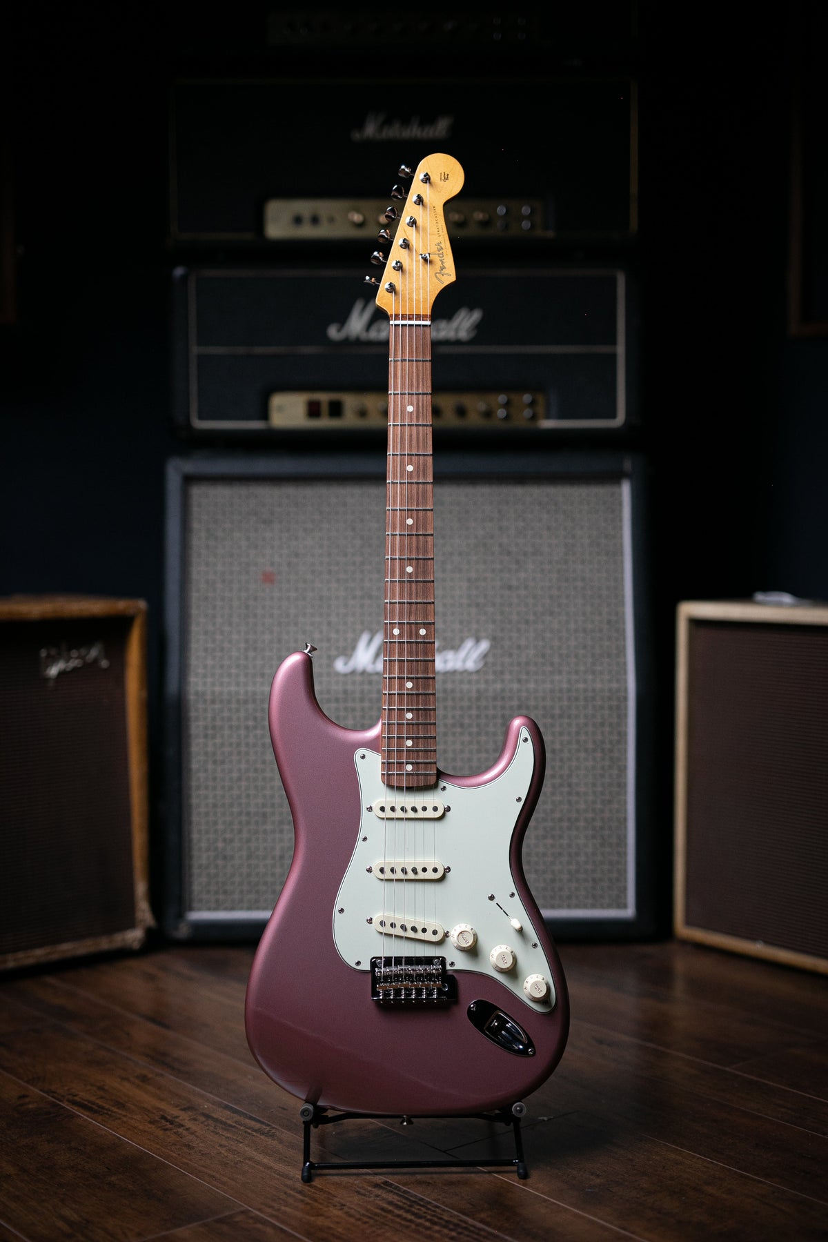 Fender Vintera '60s Stratocaster Modified Electric Guitar - Burgundy Mist