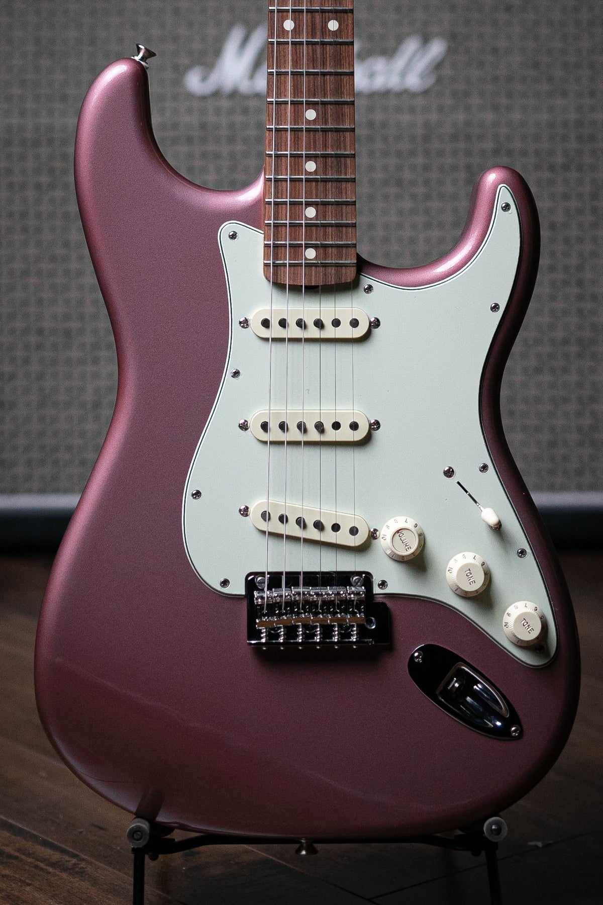 Fender Vintera '60s Stratocaster Modified Electric Guitar - Burgundy Mist