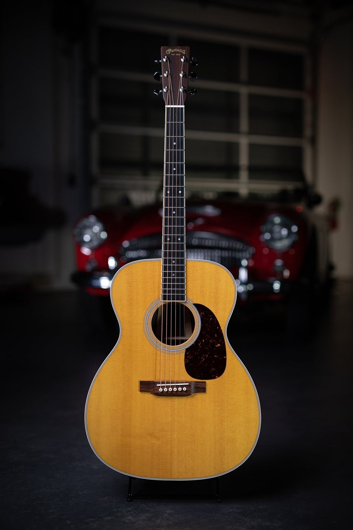 Martin M-36 Jumbo Acoustic Guitar - Natural